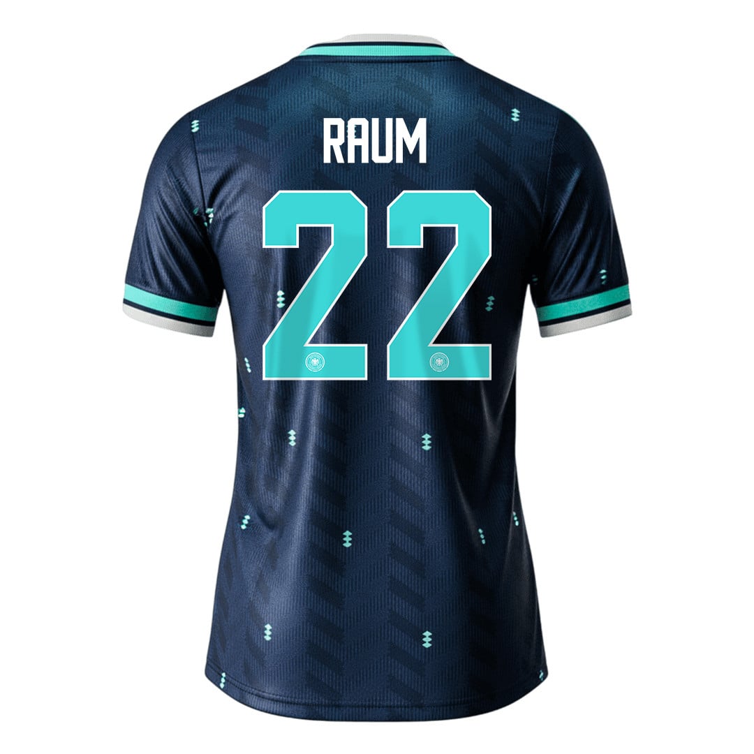 David Raum 22 Women's Germany National Team 2026 Away Jersey - Navy