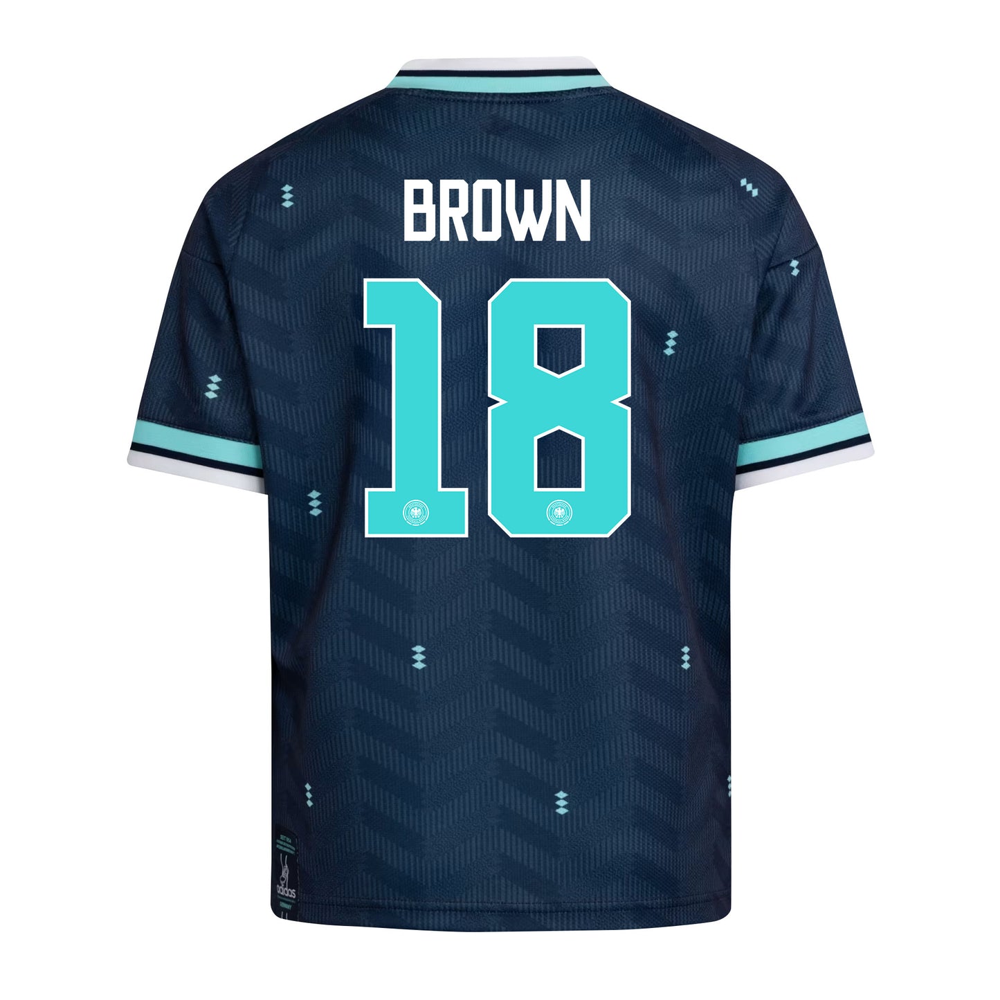 Nathaniel Brown 18 Youth Germany National Team 2026 Away Jersey - Navy