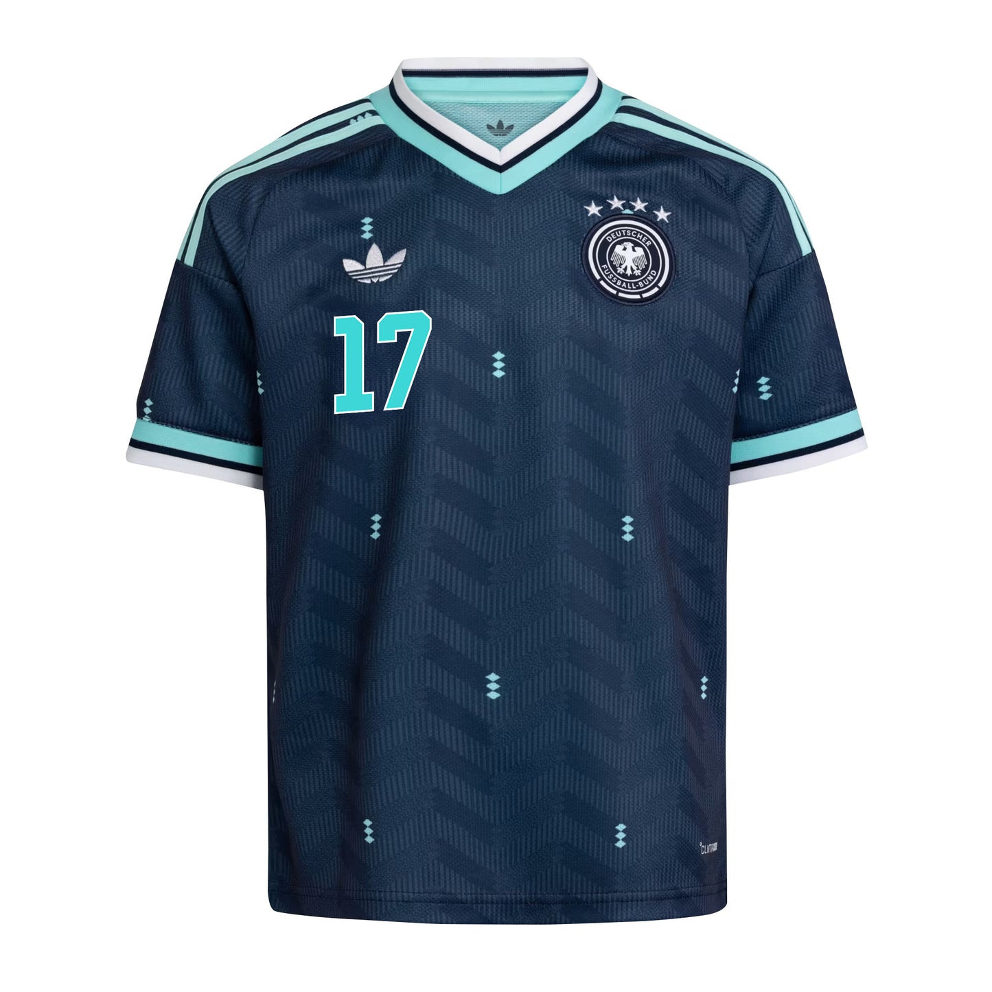 Florian Wirtz 17 Youth Germany National Team 2026 Away Jersey - Navy