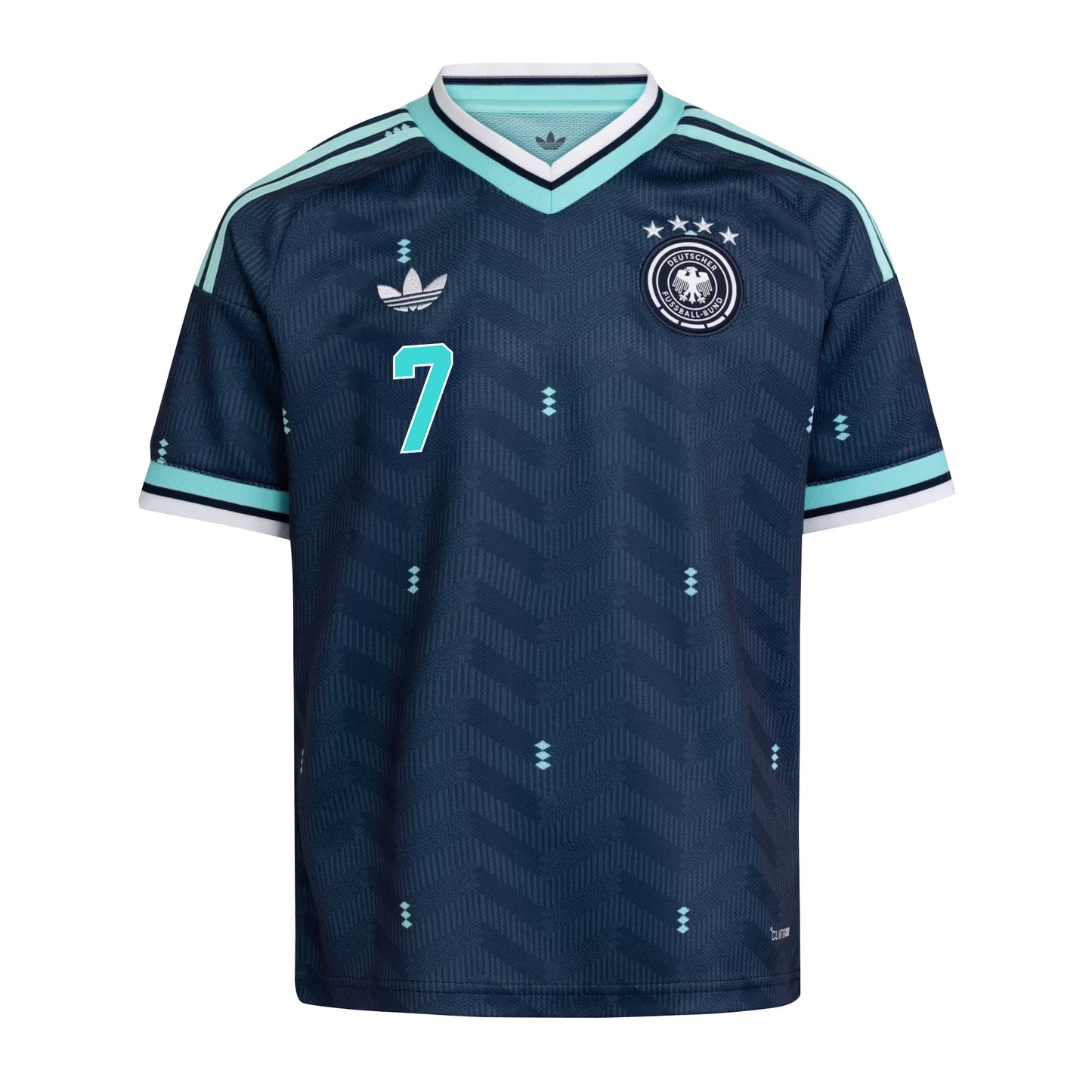 Jamie Leweling 7 Youth Germany National Team 2026 Away Jersey - Navy