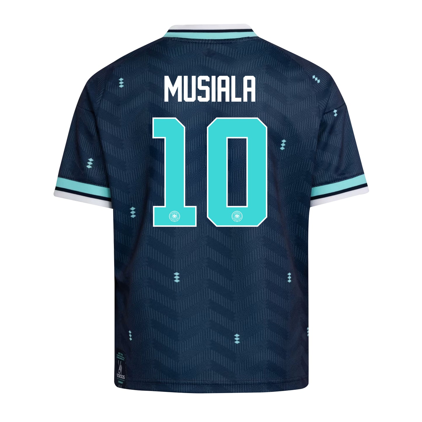 Jamal Musiala 10 Youth Germany National Team 2026 Away Jersey - Navy