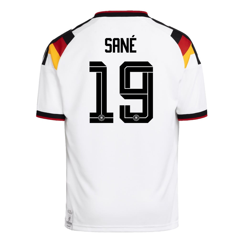 Leroy Sané 19 Youth Germany National Team 2026 Home Jersey - White