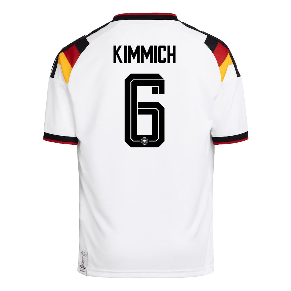 Joshua Kimmich 6 Youth Germany National Team 2026 Home Jersey - White
