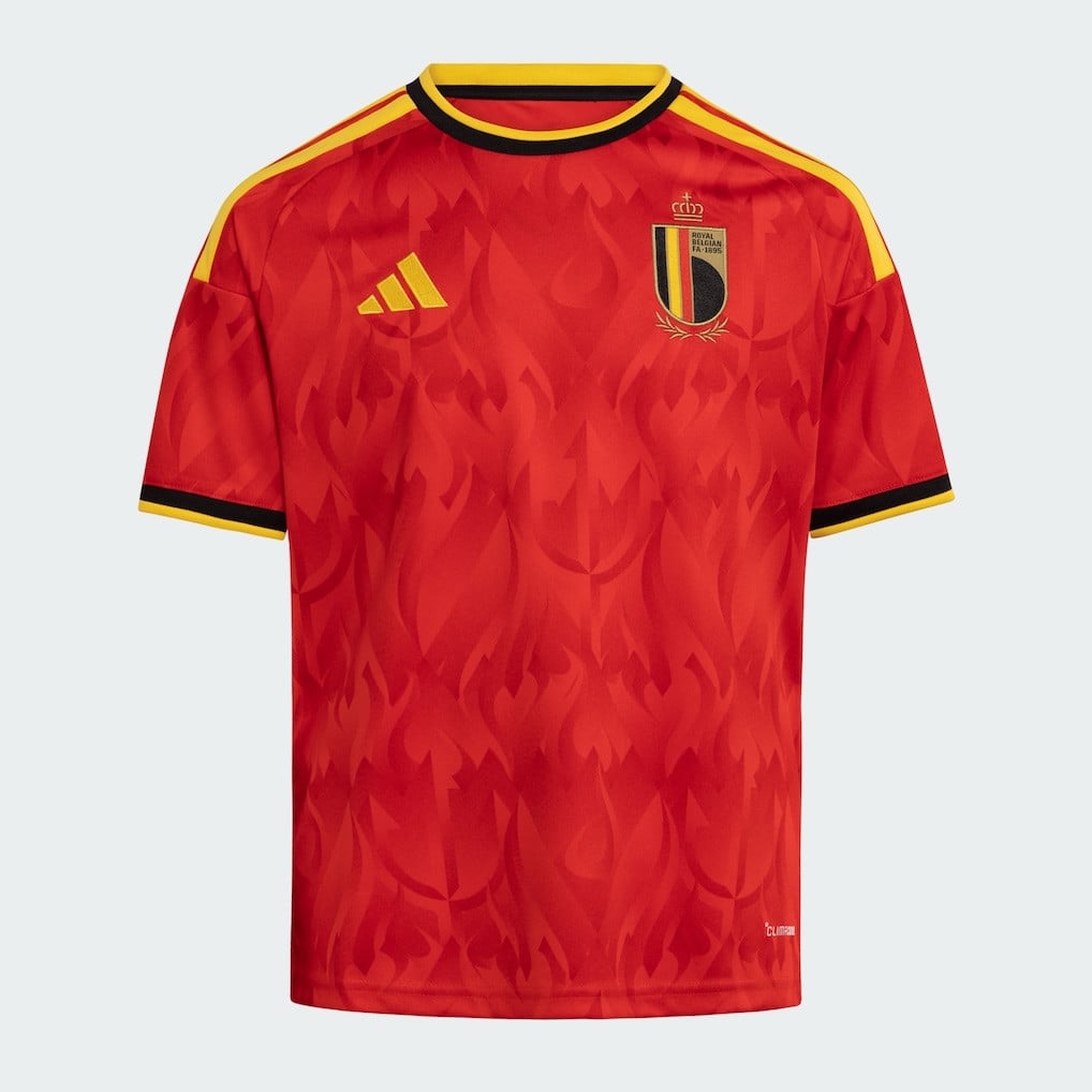 Belgium National Team 2026 Youth Home Jersey - Red