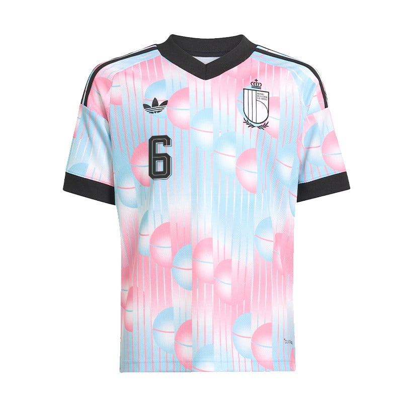 Axel Witsel 6 Youth Belgium National Team 2026 Away Jersey - Light Blue