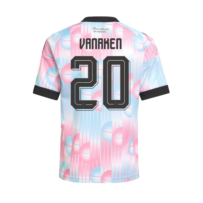 Hans Vanaken 20 Youth Belgium National Team 2026 Away Jersey - Light Blue