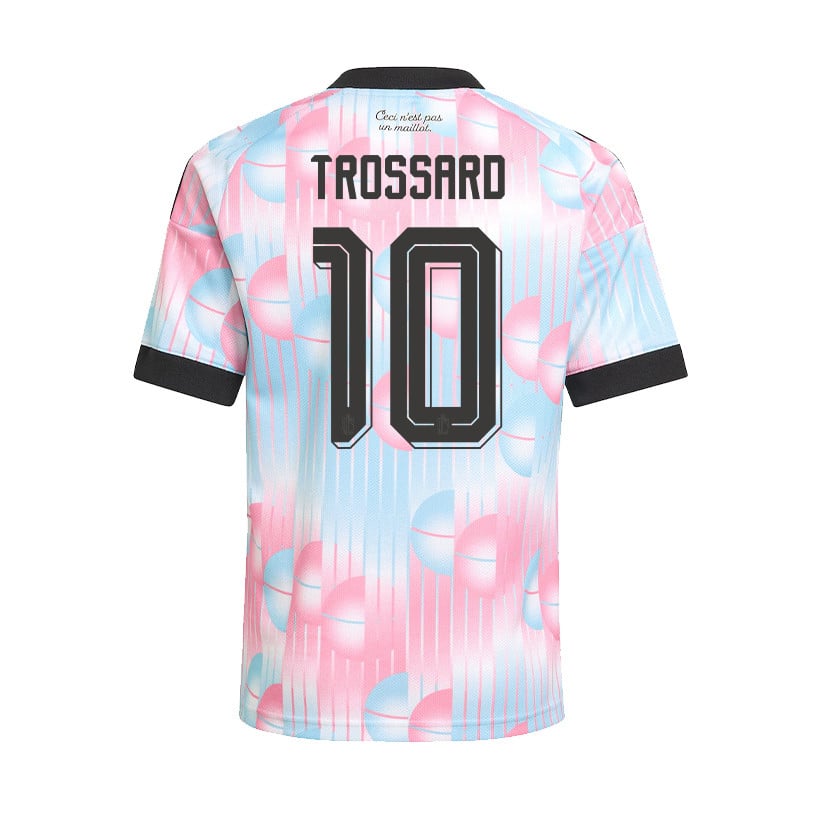 Leandro Trossard 10 Youth Belgium National Team 2026 Away Jersey - Light Blue