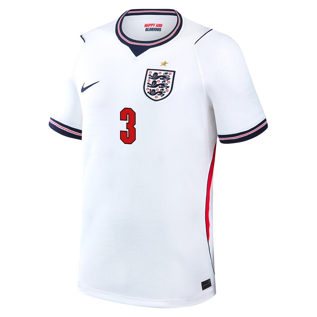 Reece James 3 England National Team 2026 Home Jersey - White, Men