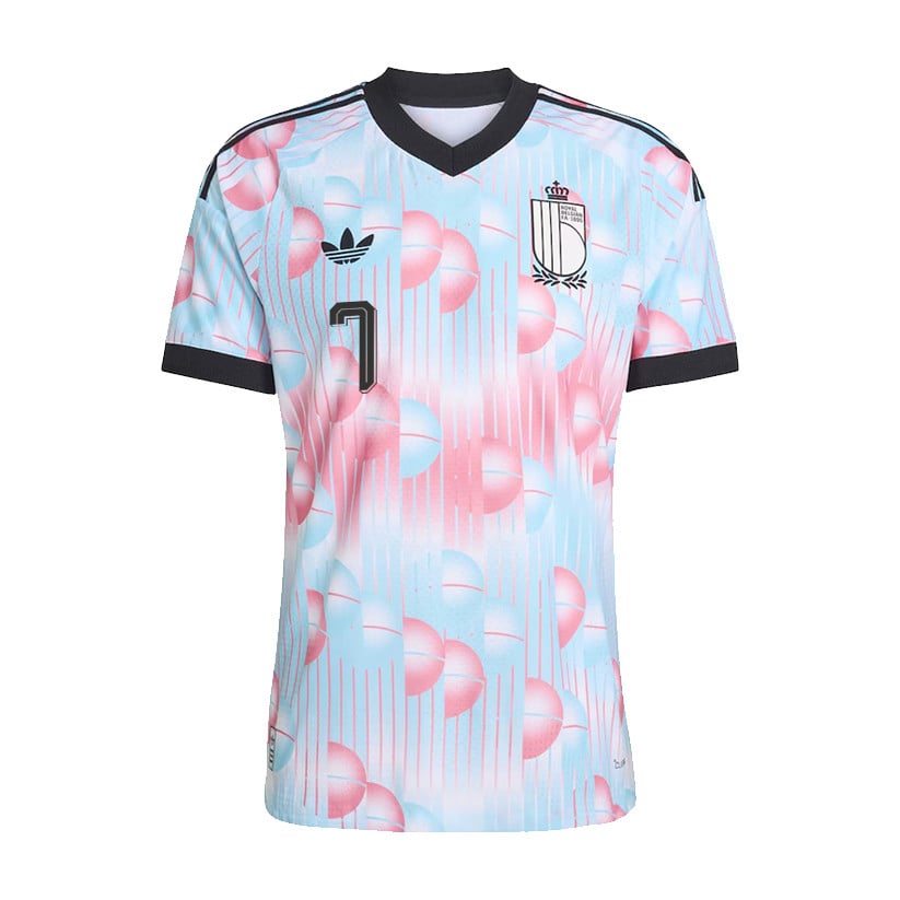 Kevin De Bruyne 7 Belgium National Team 2026 Away Jersey - Light Blue, Men