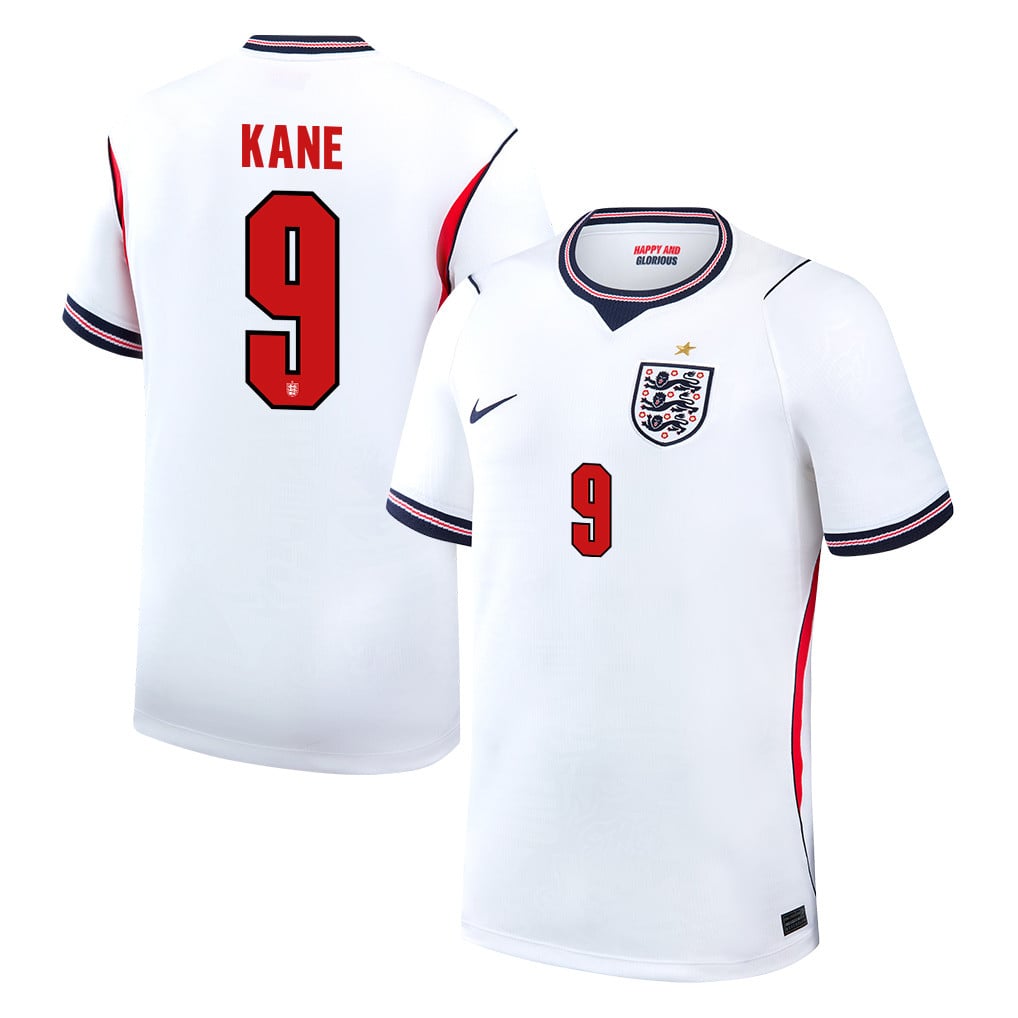 Harry Kane 9 England National Team 2026 Home Jersey - White, Men