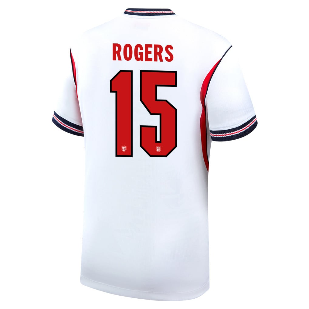 Morgan Rogers 15 England National Team 2026 Home Jersey - White, Men