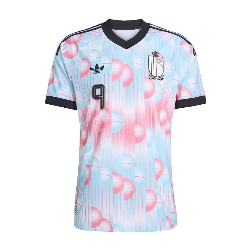 Loïs Openda 9 Belgium National Team 2026 Away Jersey - Light Blue, Men