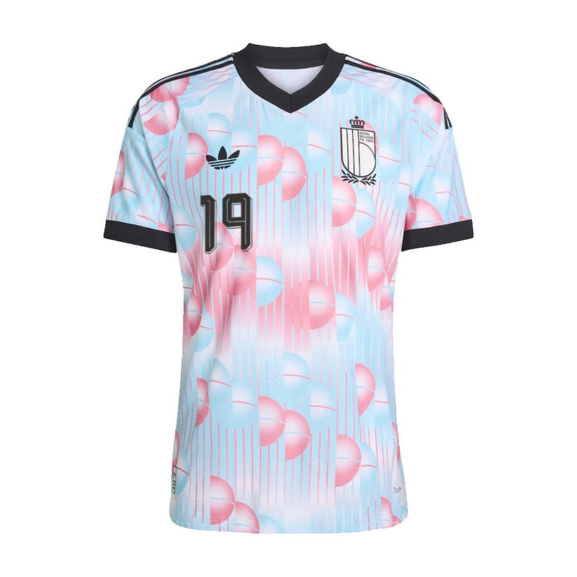 Romeo Vermant 19 Belgium National Team 2026 Away Jersey - Light Blue, Men