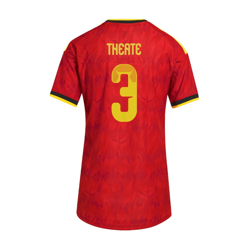 Arthur Theate 3 Women's Belgium National Team 2026 Home Jersey - Red