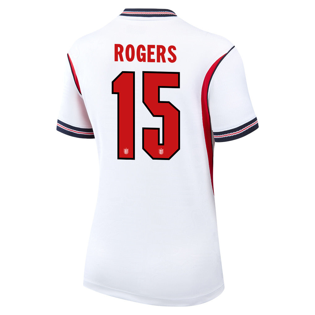 Morgan Rogers 15 Women's England National Team 2026 Home Jersey - White