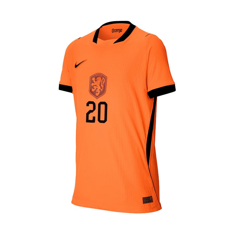 Jan Paul van Hecke 20 Youth Netherlands National Team 2026 Home Jersey - Orange
