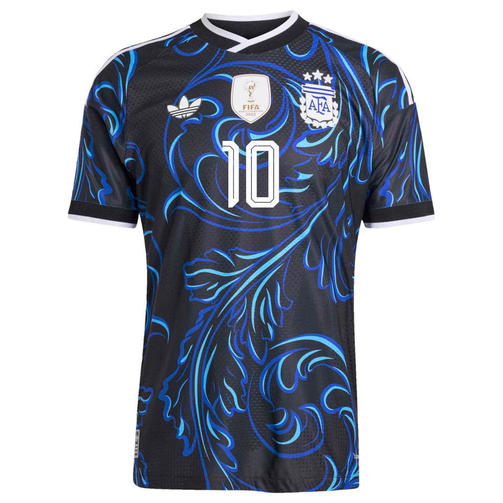 Lionel Messi 10 Argentina National Team 2026 Away Jersey - Black, Men