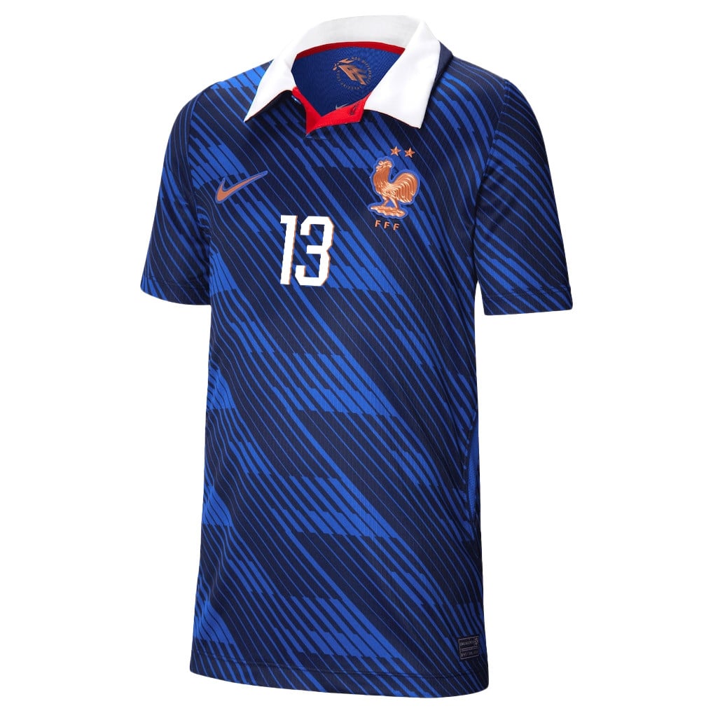 N'Golo Kanté 13 Youth France National Team 2026 Home Jersey - Blue