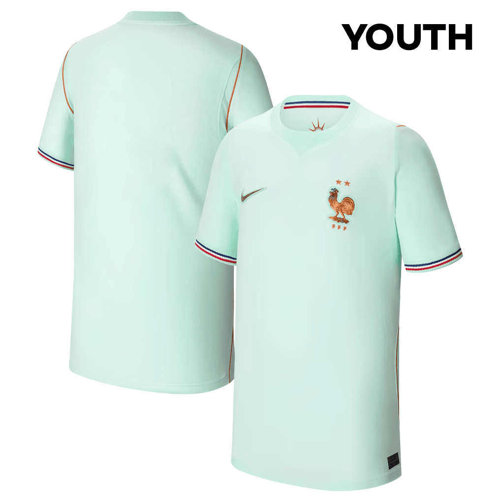 France National Team 2026 Youth Away Jersey - Green