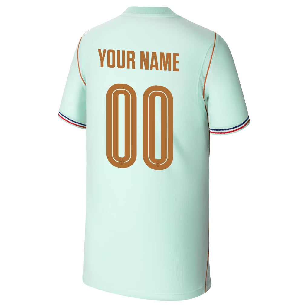 France National Team 2026 Youth Away Jersey - Personalized - Green