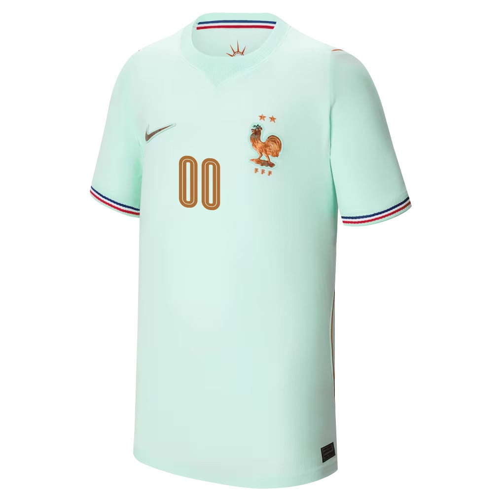 France National Team 2026 Youth Away Jersey - Personalized - Green