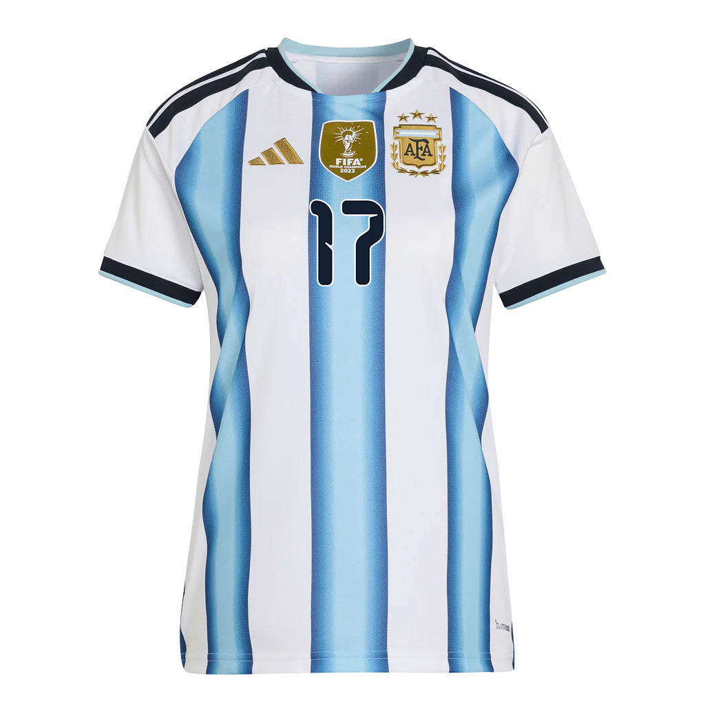 Giuliano Simeone 17 Women's Argentina National Team 2026 Home Jersey - White