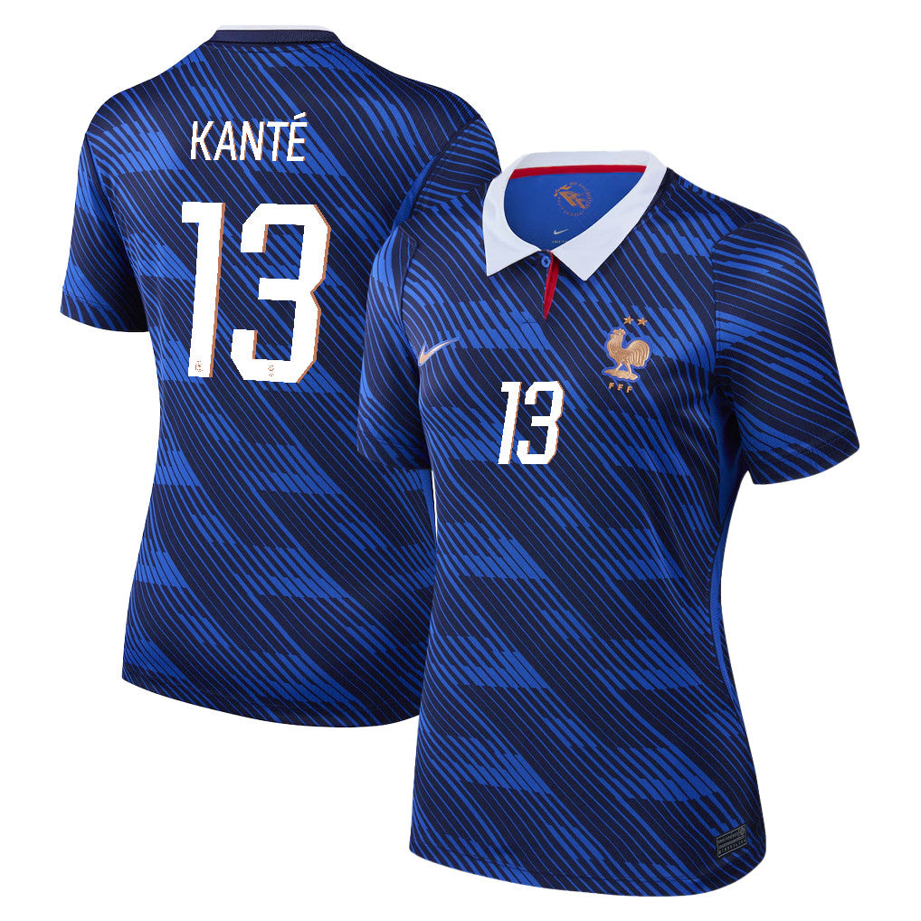 N'Golo Kanté 13 Women's France National Team 2026 Home Jersey - Blue