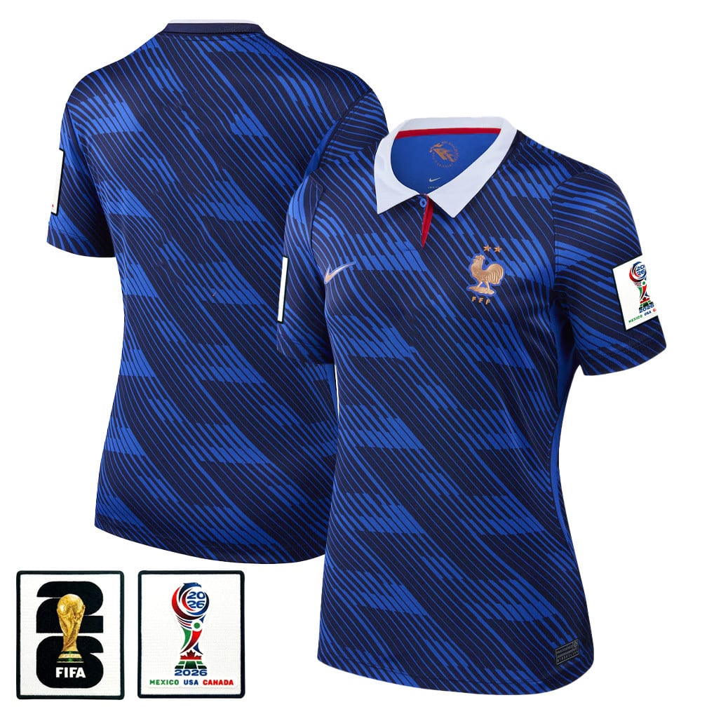 France National Team 2026 Women's Home Jersey - Blue