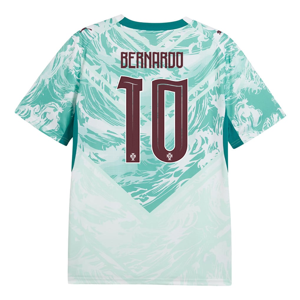 Bernardo Silva 10 Portugal National Team 2026 Away Jersey - White, Men