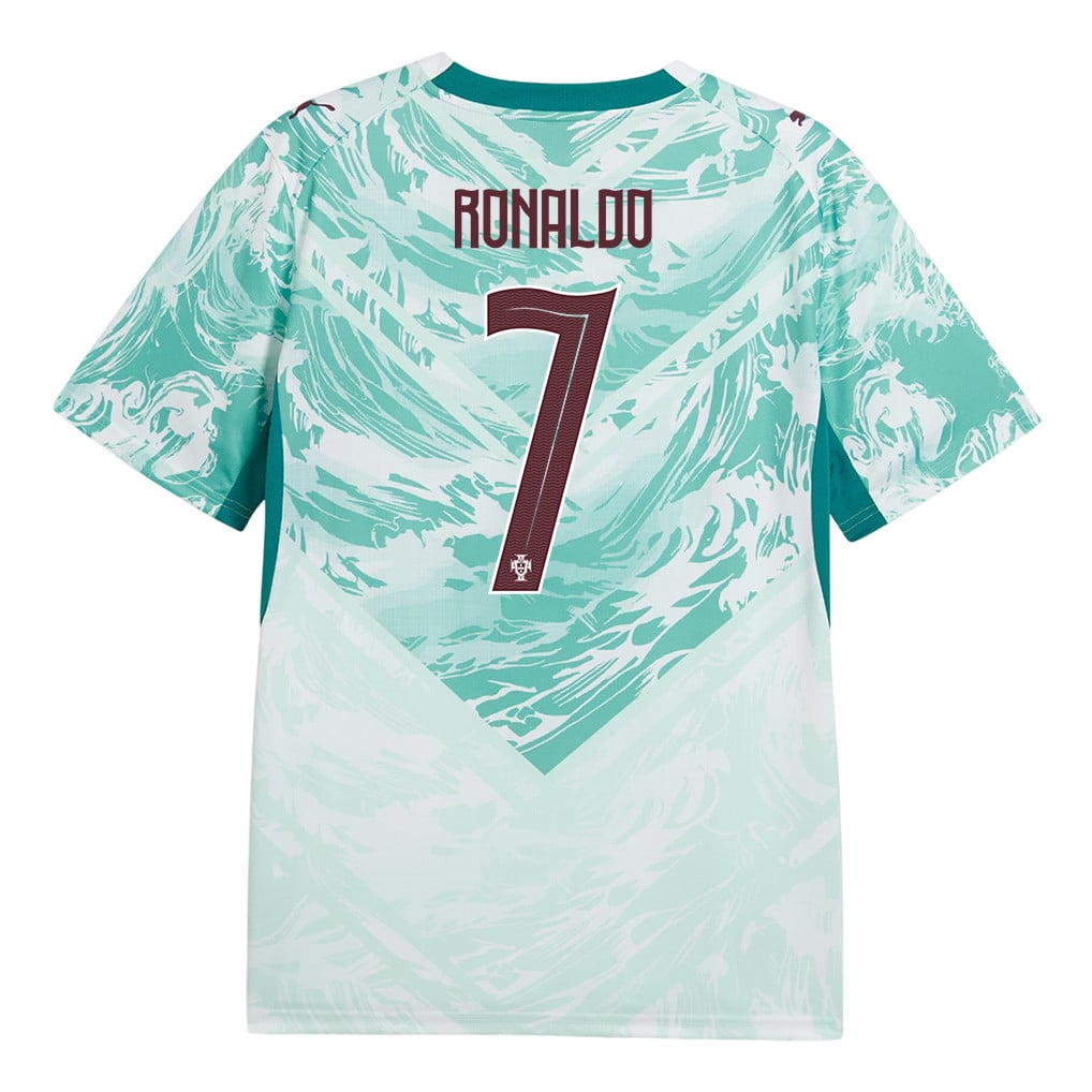 Cristiano Ronaldo 7 Portugal National Team 2026 Away Jersey - White, Men