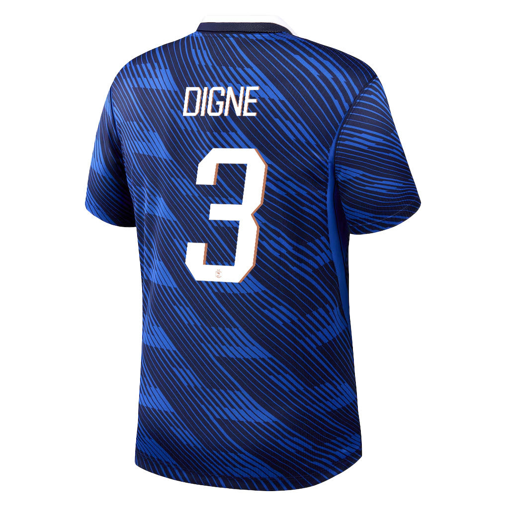 Lucas Digne 3 France National Team 2026 Home Jersey - Blue, Men