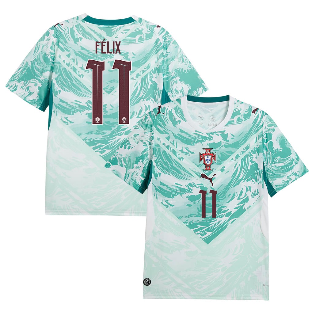 João Félix 11 Portugal National Team 2026 Away Jersey - White, Men