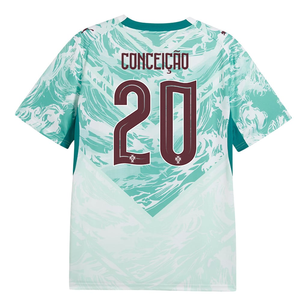 Francisco Conceição 20 Portugal National Team 2026 Away Jersey - White, Men