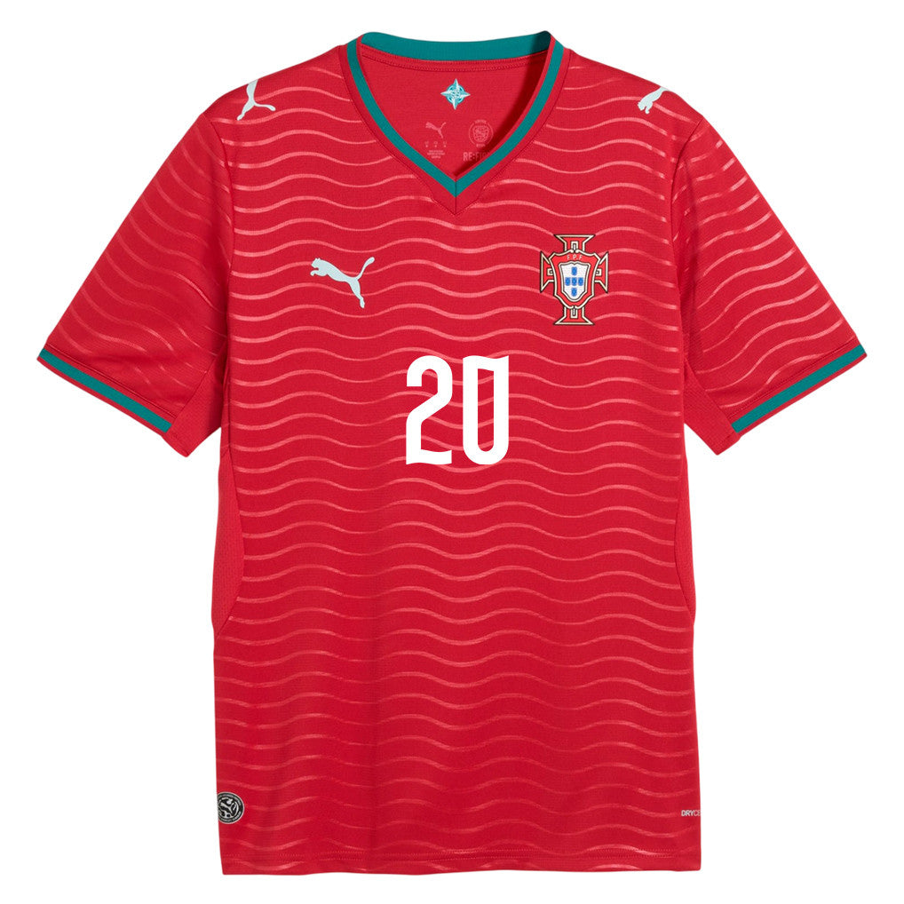 João Cancelo 20 Portugal National Team 2026 Home Jersey - Red, Men