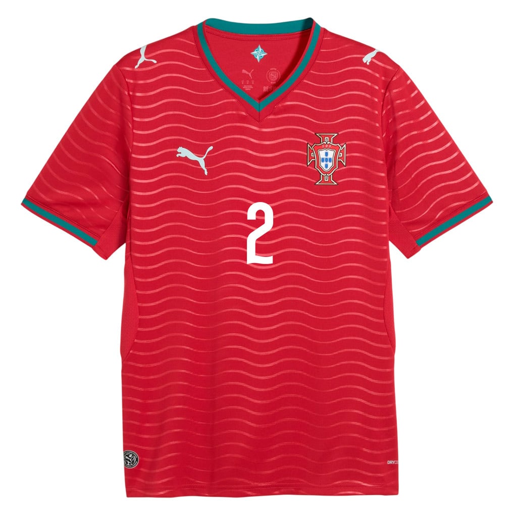 Nélson Semedo 2 Portugal National Team 2026 Home Jersey - Red, Men