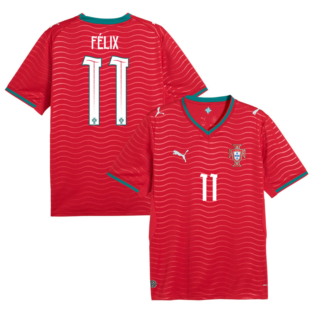 João Félix 11 Portugal National Team 2026 Home Jersey - Red, Men
