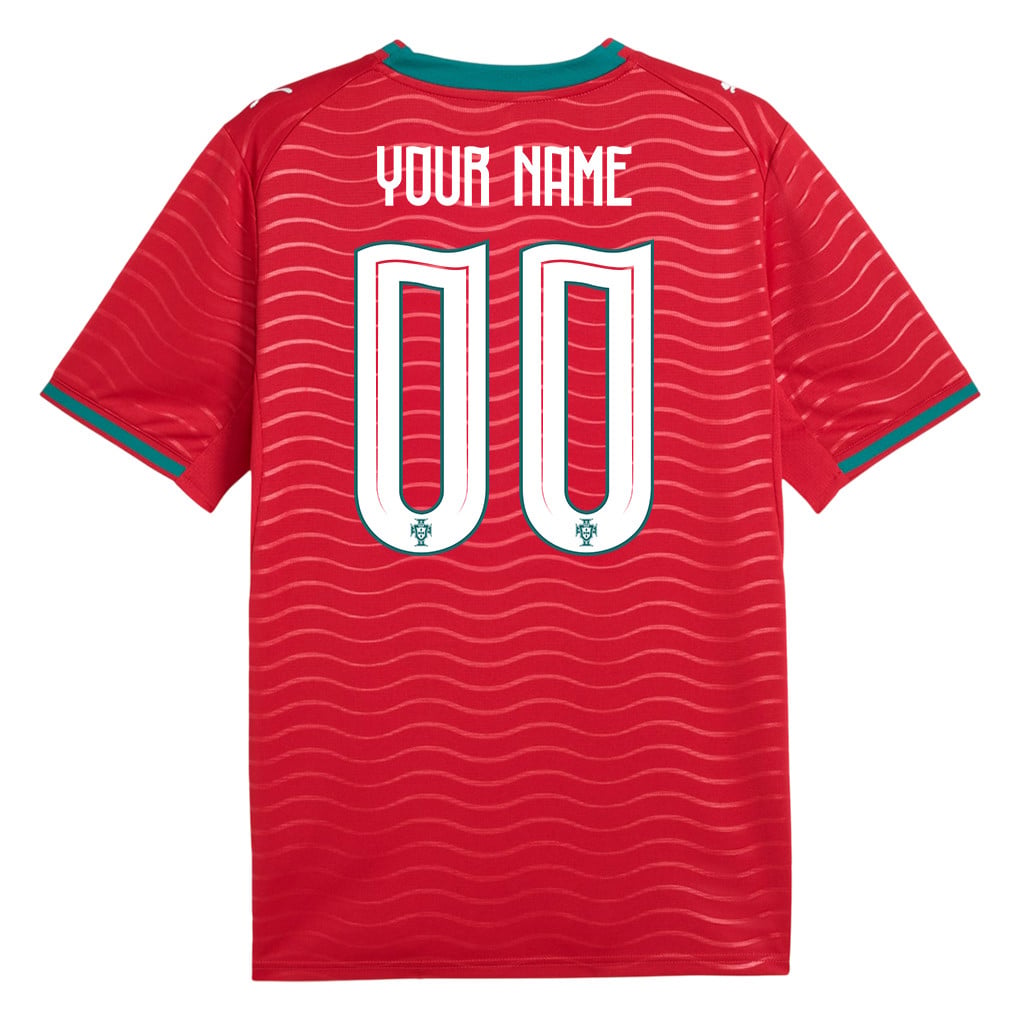 Portugal National Team 2026 Home Jersey - Personalized - Red, Men