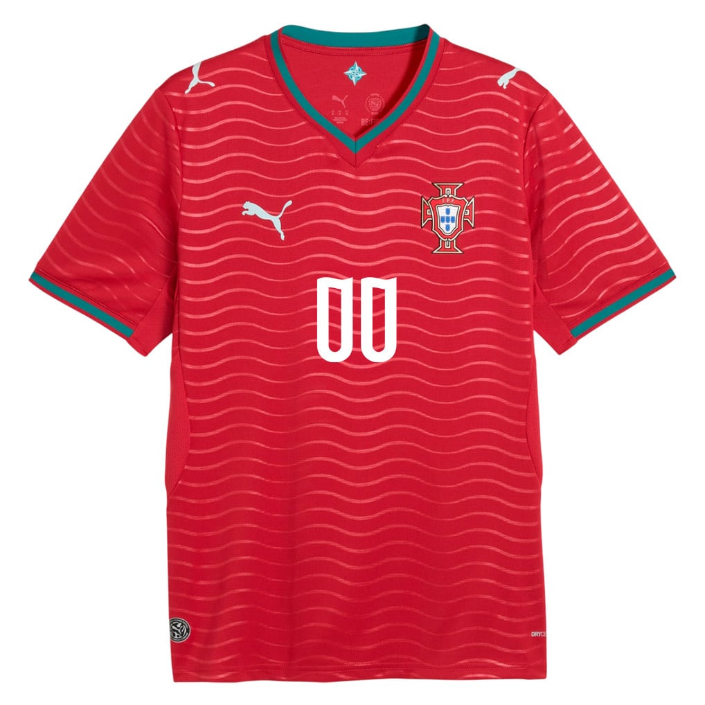 Portugal National Team 2026 Home Jersey - Personalized - Red, Men