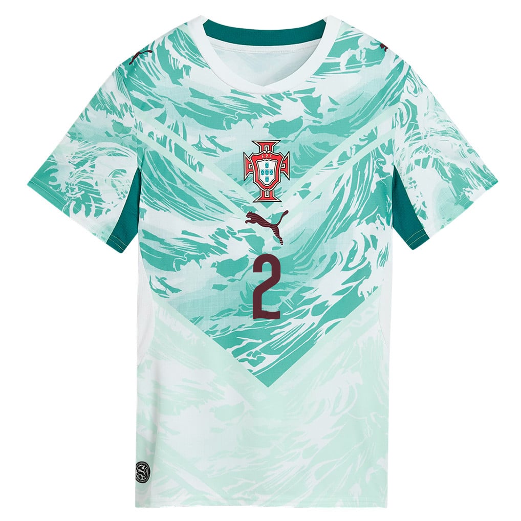 Nélson Semedo 2 Portugal National Team 2026 Women's Away Jersey - White