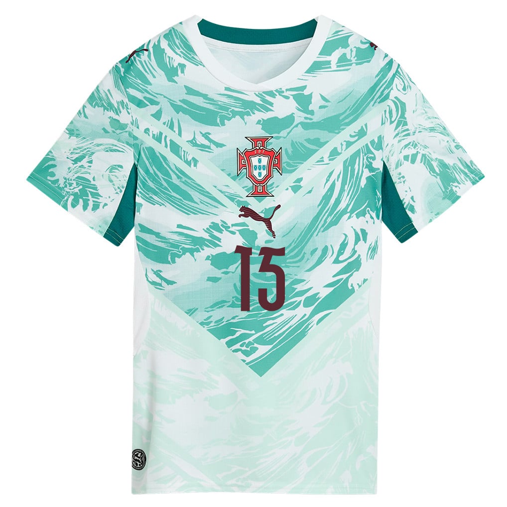 João Neves 15 Portugal National Team 2026 Women's Away Jersey - White