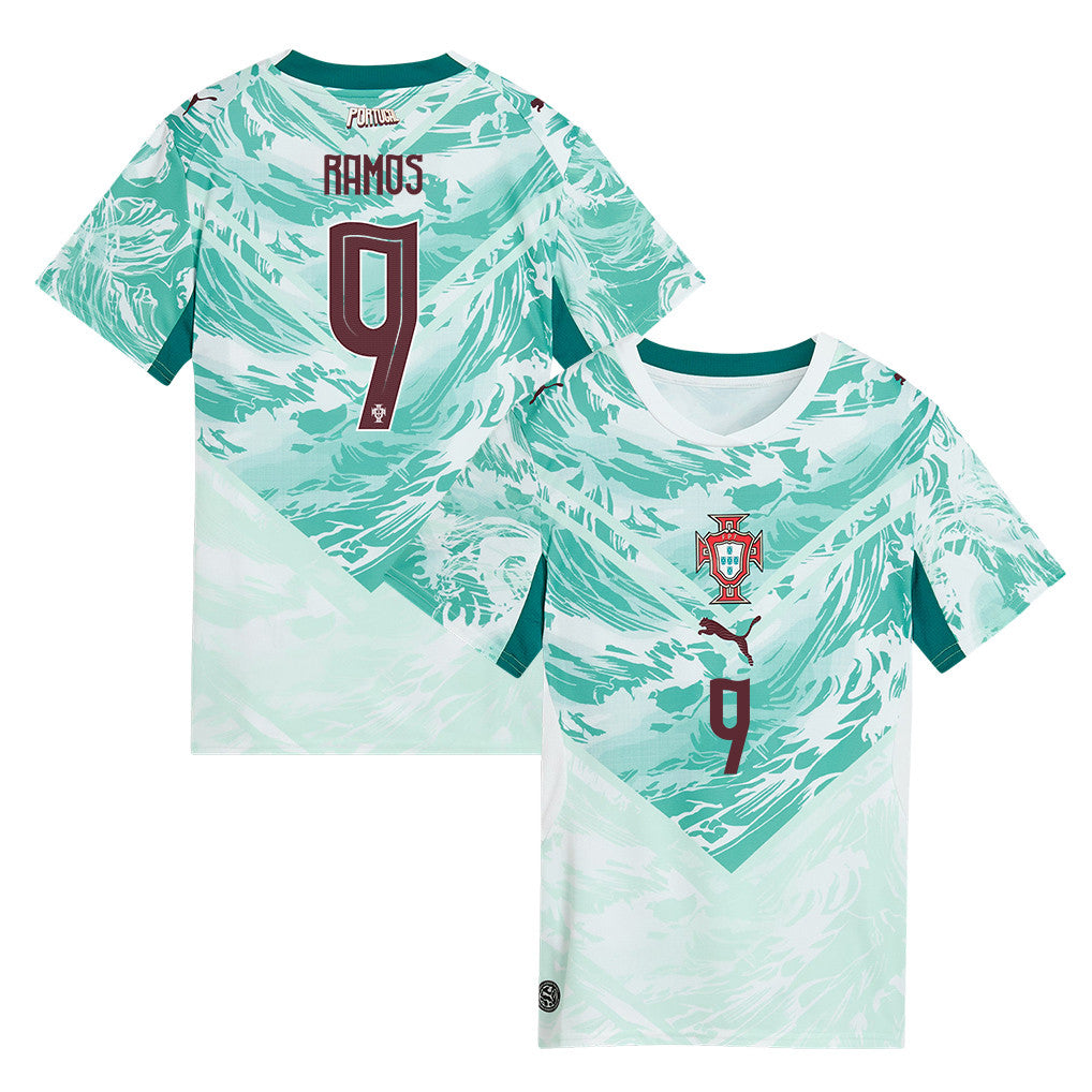 Gonçalo Ramos 9 Portugal National Team 2026 Women's Away Jersey - White