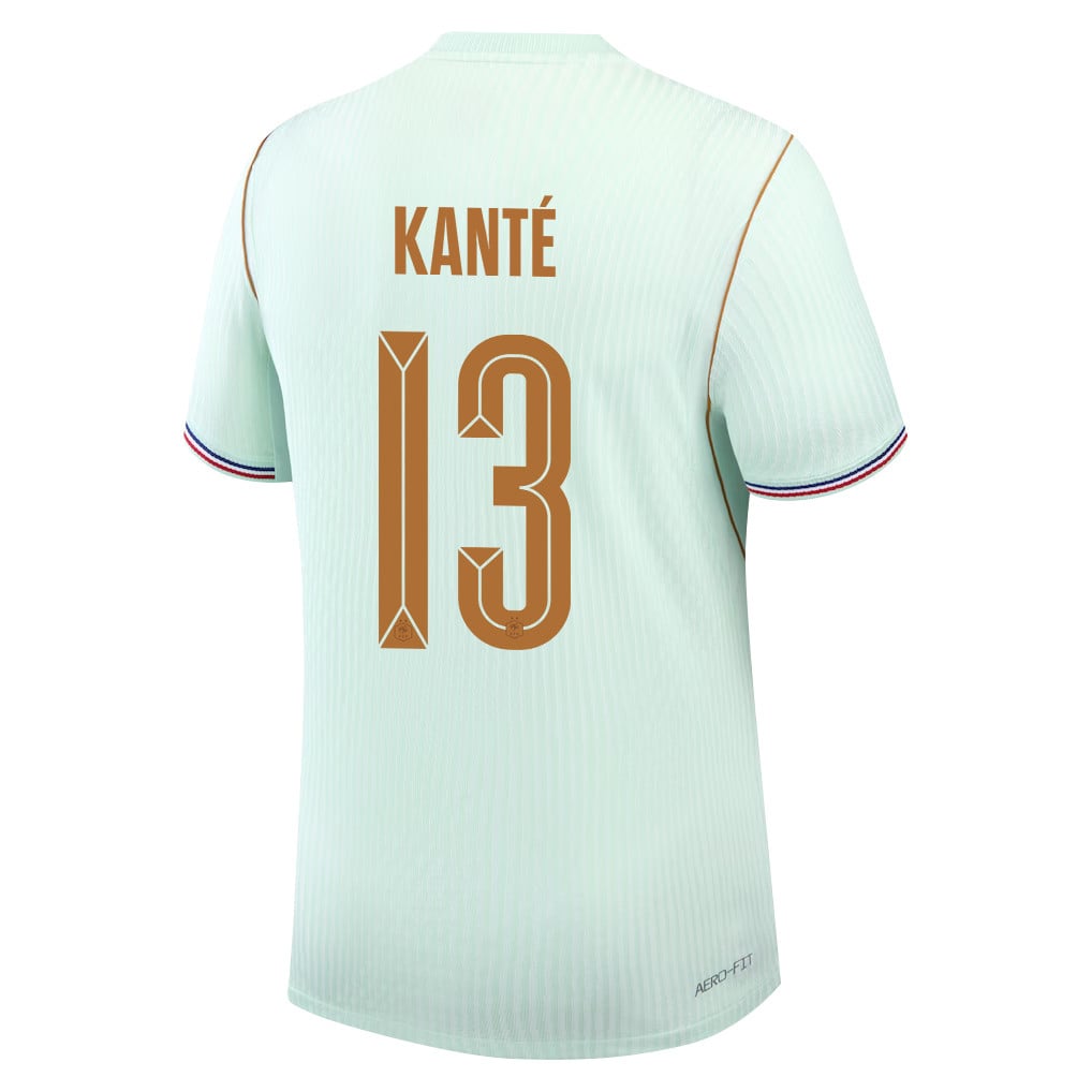 N'Golo Kanté 13 France National Team 2026 Away Jersey - Green, Men