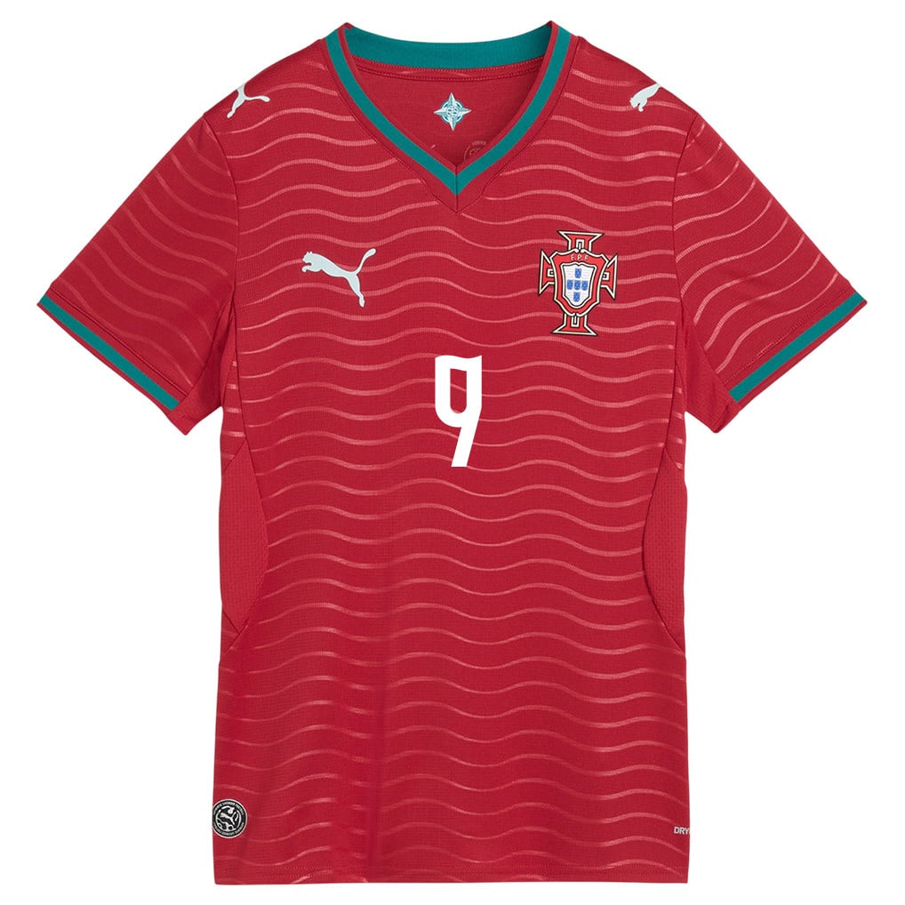 Gonçalo Ramos 9 Women's Portugal National Team 2026 Home Jersey - Red