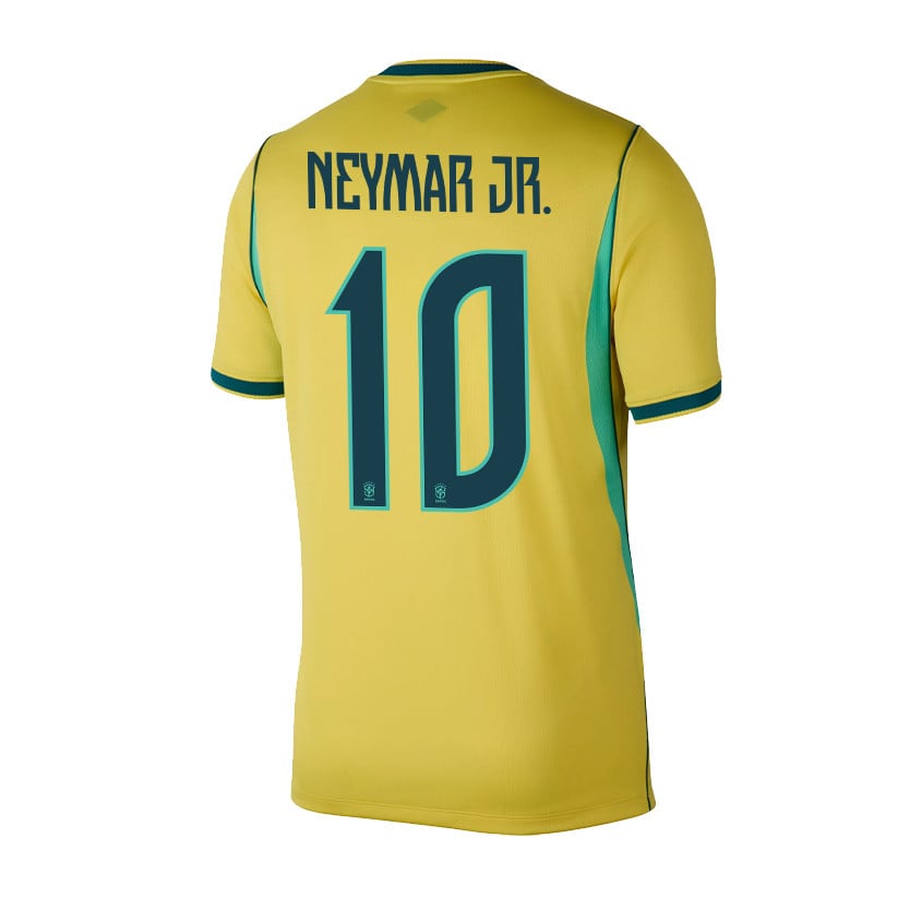 Neymar 10 Brazil National Team 2026 Home Jersey - Yellow, Men