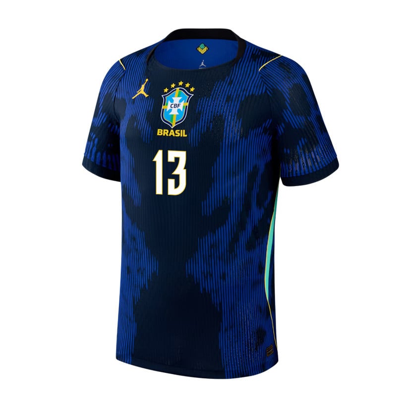 Paulo Henrique 13 Brazil National Team 2026 Away Jersey - Blue, Men