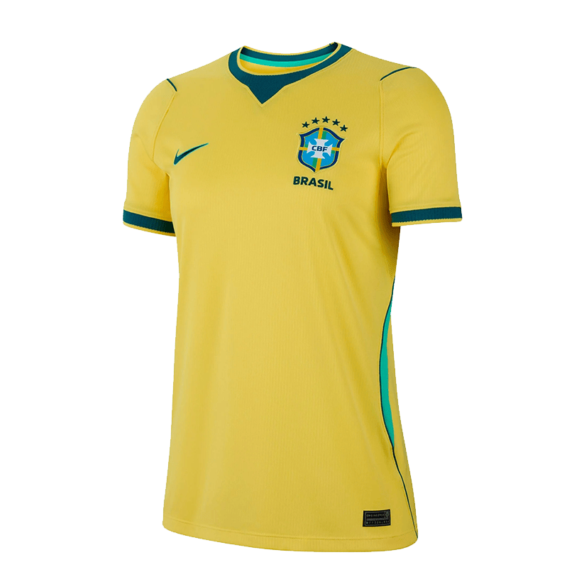 Brazil National Team 2026 Women's Home Jersey - Yellow