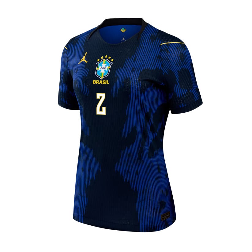 Danilo 2 Women's Brazil National Team 2026 Away Jersey - Blue