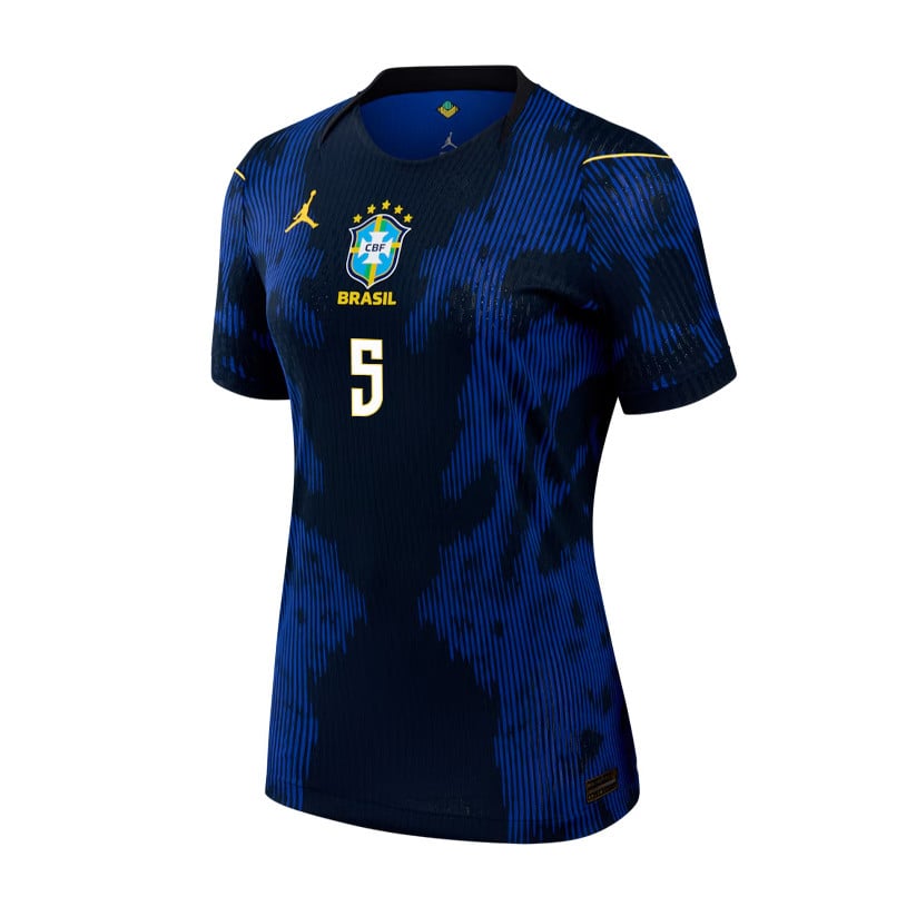 Casemiro 5 Women's Brazil National Team 2026 Away Jersey - Blue