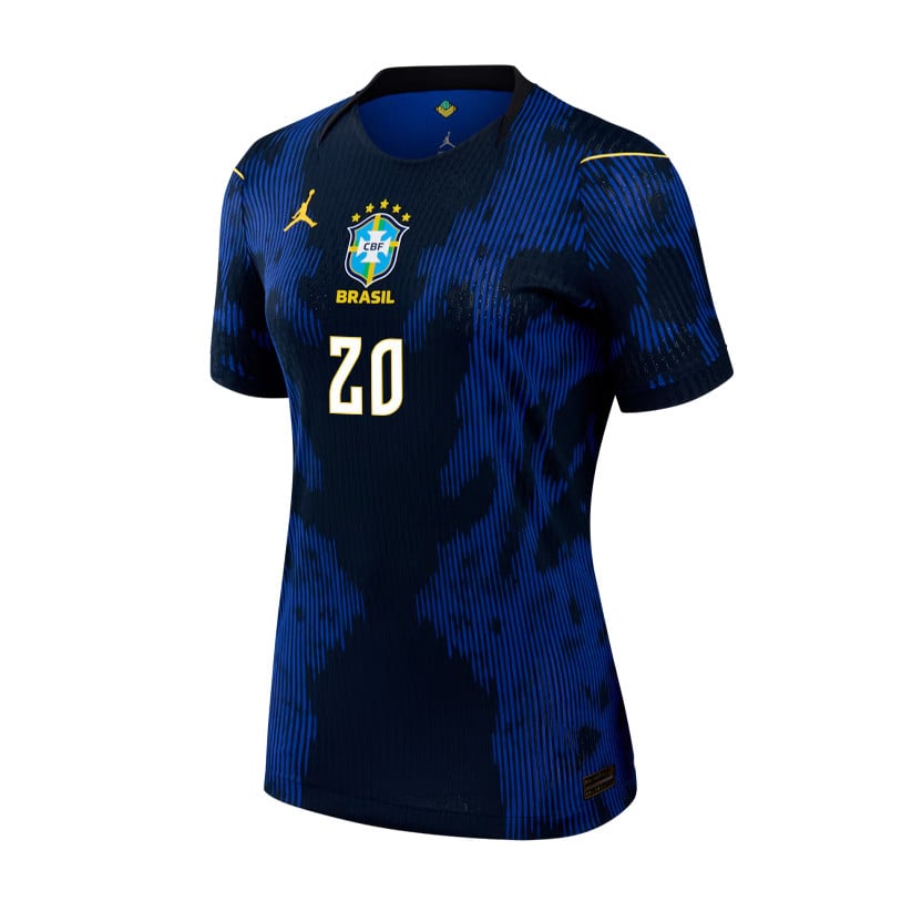 João Pedro 20 Women's Brazil National Team 2026 Away Jersey - Blue