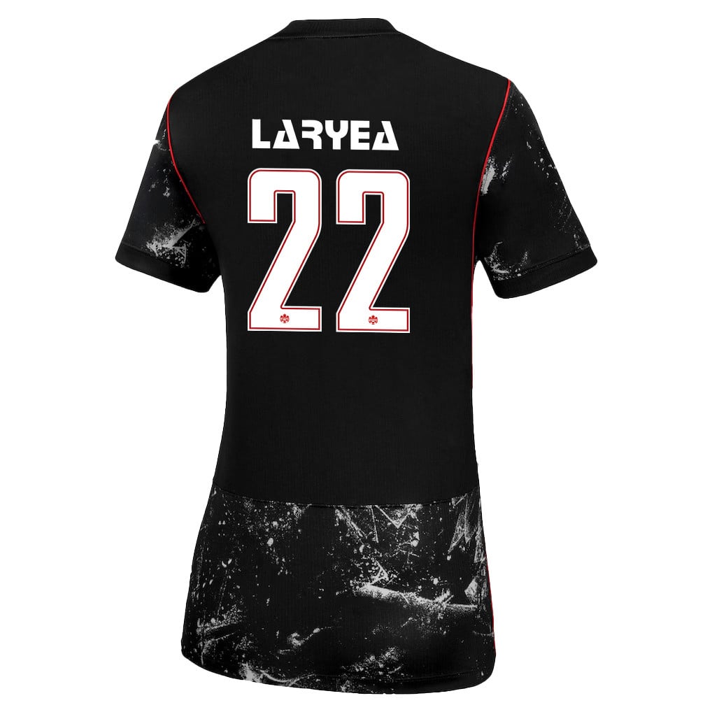 Richie Laryea 22 Women's Canada National Team 2026 Away Jersey - Black
